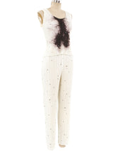 1998 Issey Miyake Artist Series Cai Guo Qiang Ensemble Suit arcadeshops.com
