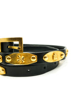 Chanel Logo Plaque Skinny Belt Accessory arcadeshops.com