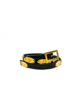 Chanel Logo Plaque Skinny Belt Accessory arcadeshops.com