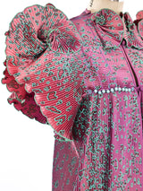 Zandra Rhodes Printed Fan Pleated Jacket Jacket arcadeshops.com