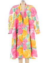 Victor Costa Watercolor Floral Jacket Jacket arcadeshops.com