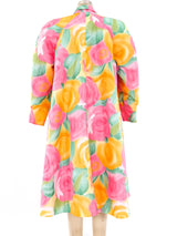 Victor Costa Watercolor Floral Jacket Jacket arcadeshops.com