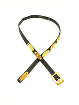Chanel Logo Plaque Skinny Belt Accessory arcadeshops.com