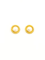 Chanel Pearl Accented Earrings Accessory arcadeshops.com