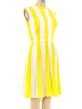 Striped Sleeveless Sun Dress Dress arcadeshops.com