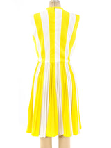 Striped Sleeveless Sun Dress Dress arcadeshops.com