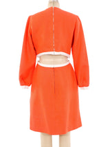 Travilla Open Midriff Mod Dress Dress arcadeshops.com