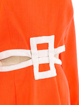 Travilla Open Midriff Mod Dress Dress arcadeshops.com