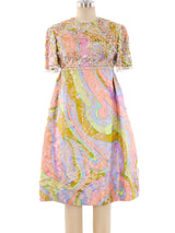 Sarmi Embellished Floral Brocade Ensemble Suit arcadeshops.com