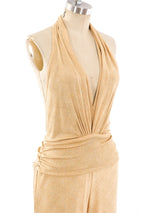 Tadashi Glitter Embellished Jumpsuit Jumpsuit arcadeshops.com