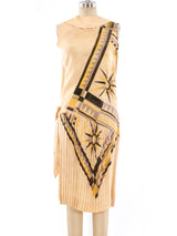 1920's Printed Dress Ensemble Suit arcadeshops.com