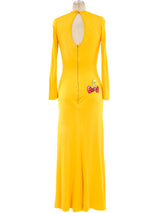 Bob Mackie Embellished Fruit Applique Dress Dress arcadeshops.com