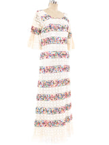 Banded Lace Maxi Dress Dress arcadeshops.com