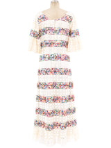 Banded Lace Maxi Dress Dress arcadeshops.com