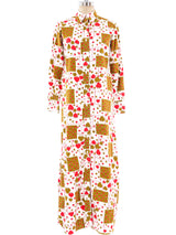 Geoffrey Beene Strawberry Printed Shirt Dress Dress arcadeshops.com