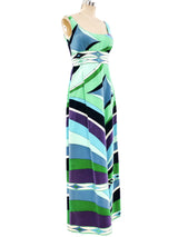 Pucci Velvet Maxi Dress Dress arcadeshops.com