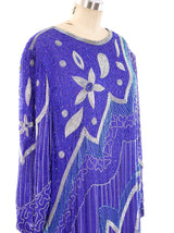 Judith Ann Bead Embellished Silk Dress Dress arcadeshops.com