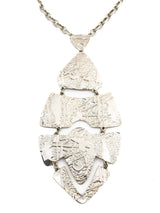 Segmented Pendant Necklace Accessory arcadeshops.com