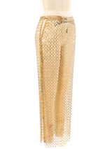 Paco Rabanne Chainlink Maxi Skirt Bottom arcadeshops.com