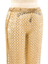 Paco Rabanne Chainlink Maxi Skirt Bottom arcadeshops.com