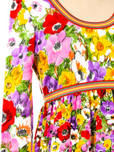 Goldworm Floral Jersey Dress Dress arcadeshops.com