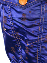 Jean Paul Gaultier Skull Satin Vest Top arcadeshops.com