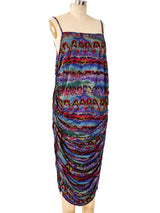 Missoni Ruched Silk Jersey Dress Dress arcadeshops.com