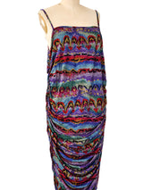 Missoni Ruched Silk Jersey Dress Dress arcadeshops.com