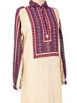 Eastern European Embroidered Peasant Dress Dress arcadeshops.com