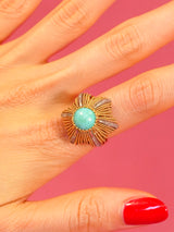 18k Starburst Dome Ring Fine Jewelry arcadeshops.com
