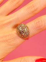 Bohemian Paisley Dome Ring Fine Jewelry arcadeshops.com