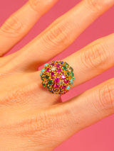 Mixed Stone Dome Ring Fine Jewelry arcadeshops.com