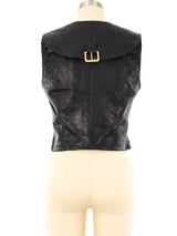 Leather Backpack Sleeveless Top Top arcadeshops.com