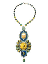 VRBA Egyptian Style Pendant Necklace Accessory arcadeshops.com
