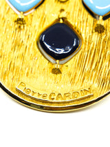 Pierre Cardin Enamel Kinetic Pendant Necklace Accessory arcadeshops.com