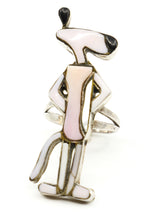 Carol Kee Zuni Toons Pink Panther Ring Accessory arcadeshops.com