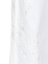 Alexander McQueen Embroidered Denim Pants Bottom arcadeshops.com