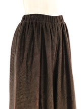 Pierre Cardin Copper Lurex Wide Leg Pants Bottom arcadeshops.com