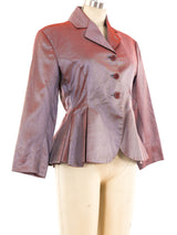 Romeo Gigli Iridescent Silk Jacket Jacket arcadeshops.com