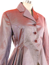 Romeo Gigli Iridescent Silk Jacket Jacket arcadeshops.com
