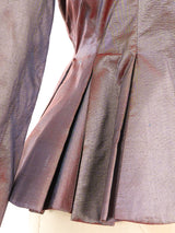 Romeo Gigli Iridescent Silk Jacket Jacket arcadeshops.com
