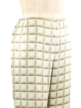 Chanel Quilt Printed Silk Pants Bottom arcadeshops.com
