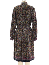 Givenchy Garden Printed Silk Shirt Dress Dress arcadeshops.com