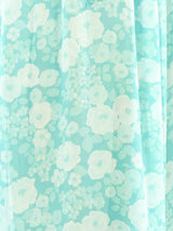 Turquoise Chiffon Sleeveless Dress Dress arcadeshops.com