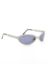 Chanel Brushed Aluminum Sunglasses Accessory arcadeshops.com