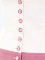 Chanel Ivory Denim Tank Top arcadeshops.com