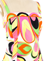 Emilio Pucci Neon Printed Tank Top arcadeshops.com