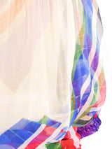 Chanel Printed Chiffon Top Top arcadeshops.com