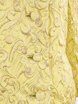 1960's Metallic Lemon Brocade Jacket Jacket arcadeshops.com
