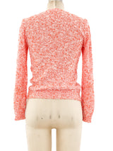 Courreges Orange Knit Sweater Top arcadeshops.com